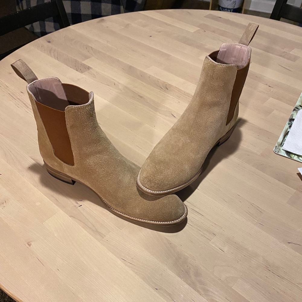 Chelsea boots (medium beige)
